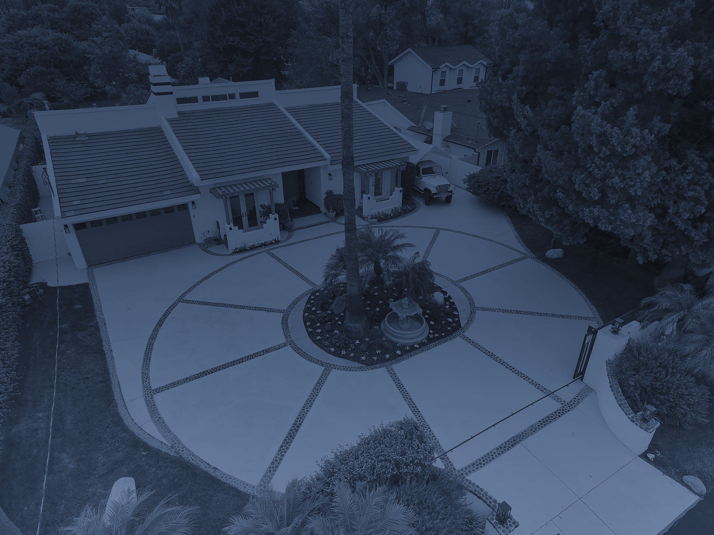 Twilight exterior