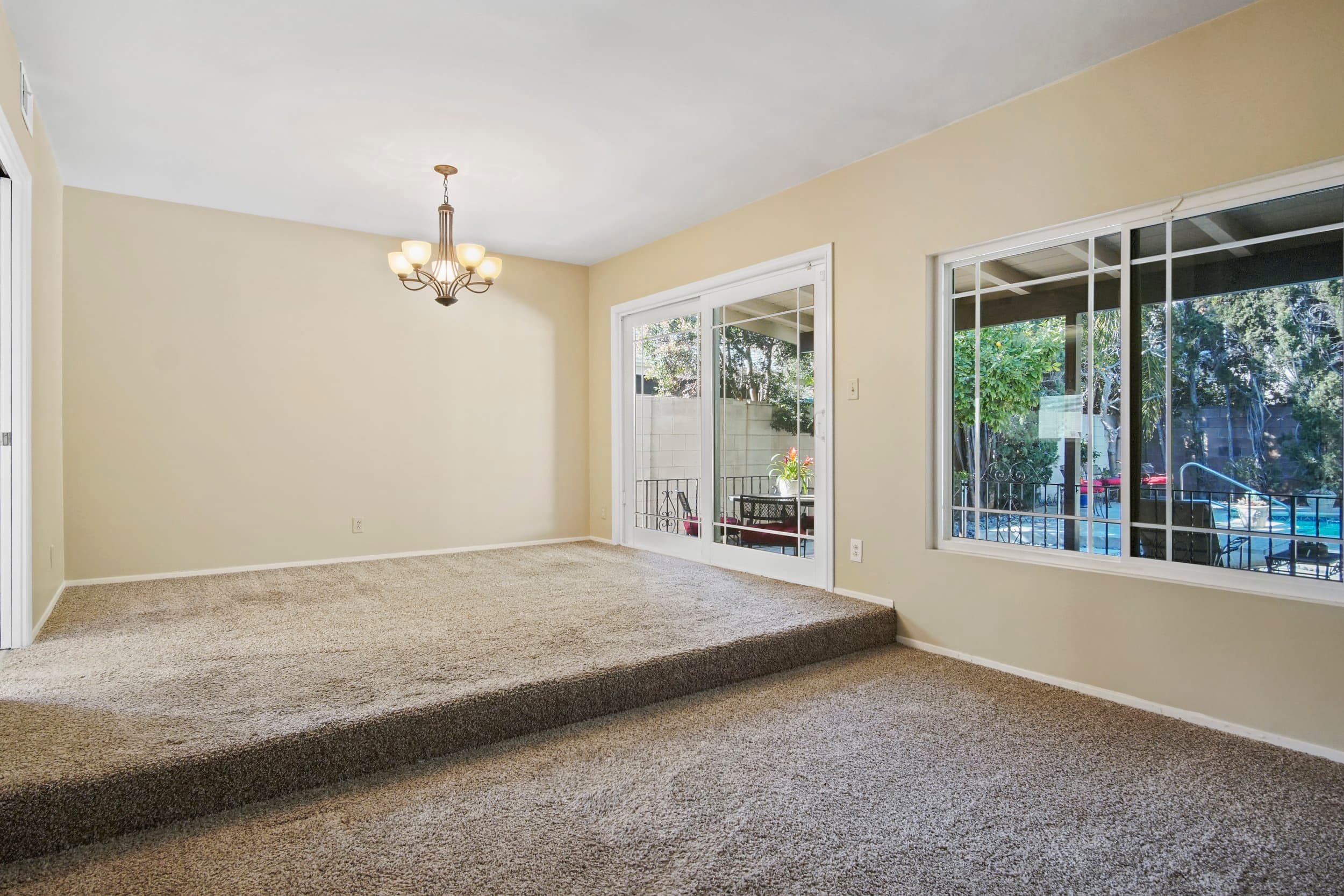 Empty living room